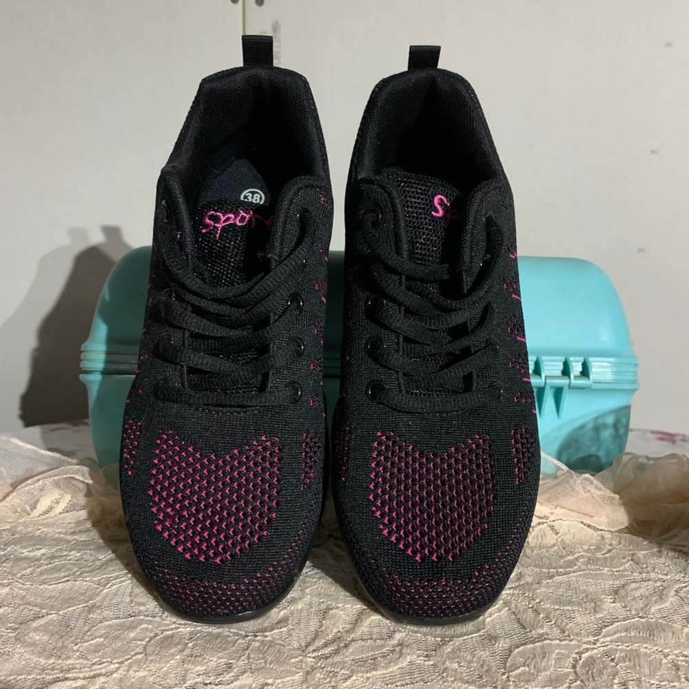 Sport Black and Pink Dance Shoes